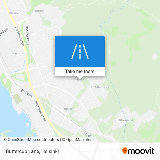 Buttercup Lane map