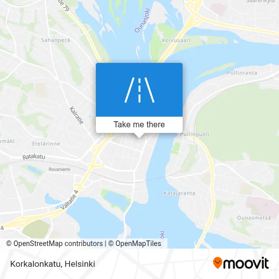 Korkalonkatu map