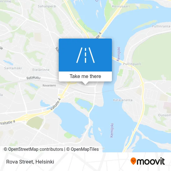 Rova Street map