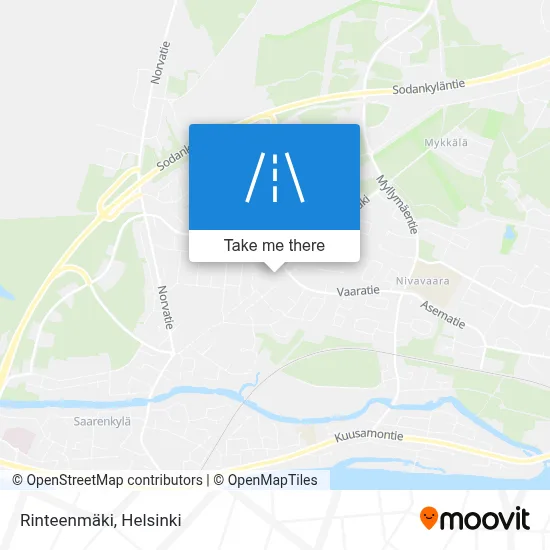 Rinteenmäki map