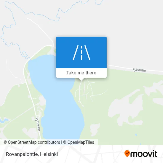 Rovanpalontie map