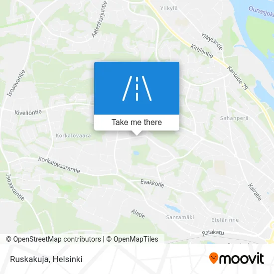 Ruskakuja map