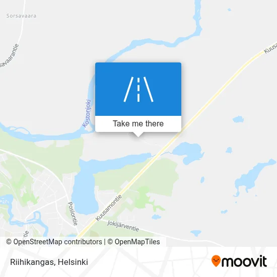 Riihikangas map