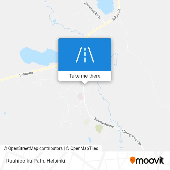 Ruuhipolku Path map