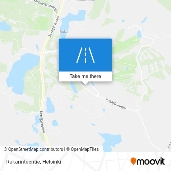 Rukarinteentie map