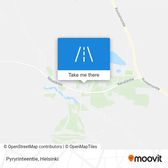 Pyryrinteentie map