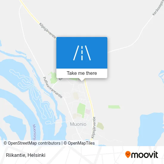 Riikantie map