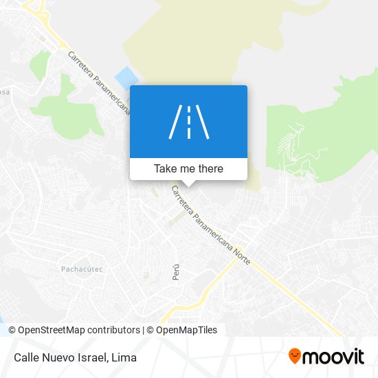 Calle Nuevo Israel map