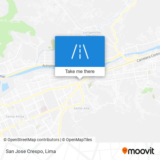San Jose Crespo map