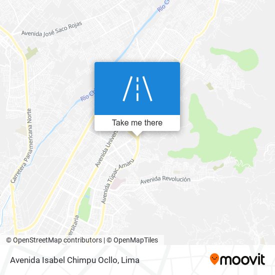 Avenida Isabel Chimpu Ocllo map