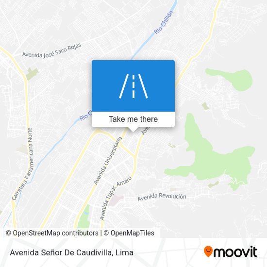 Avenida Señor De Caudivilla map