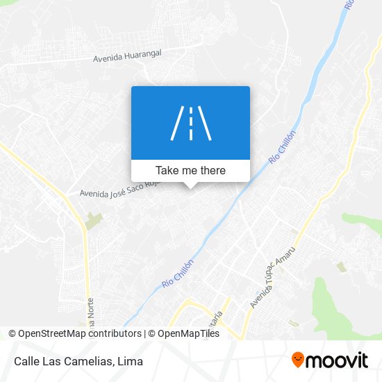 Calle Las Camelias map