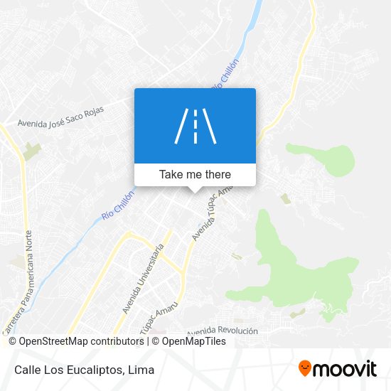 Calle Los Eucaliptos map