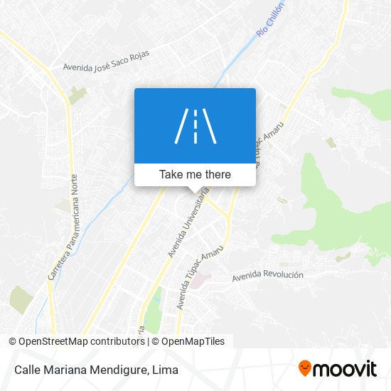 Calle Mariana Mendigure map