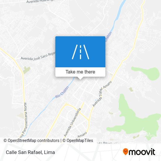 Calle San Rafael map