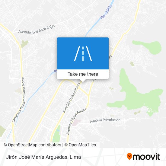 Jirón José María Arguedas map