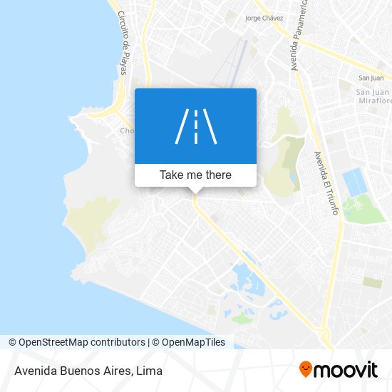 Avenida Buenos Aires map