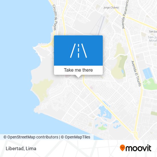 Libertad map