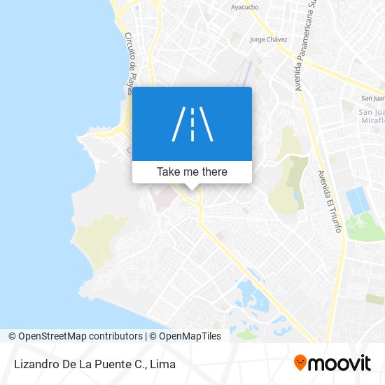 Lizandro De La Puente C. map