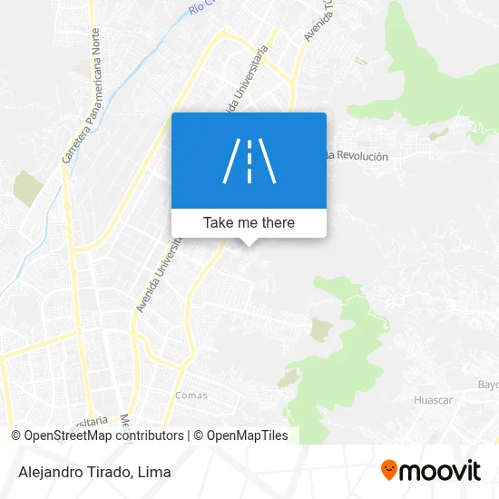 Alejandro Tirado map