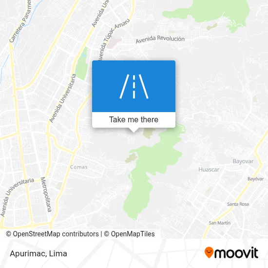 Apurimac map