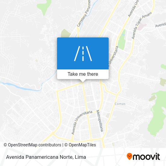 Avenida Panamericana Norte map