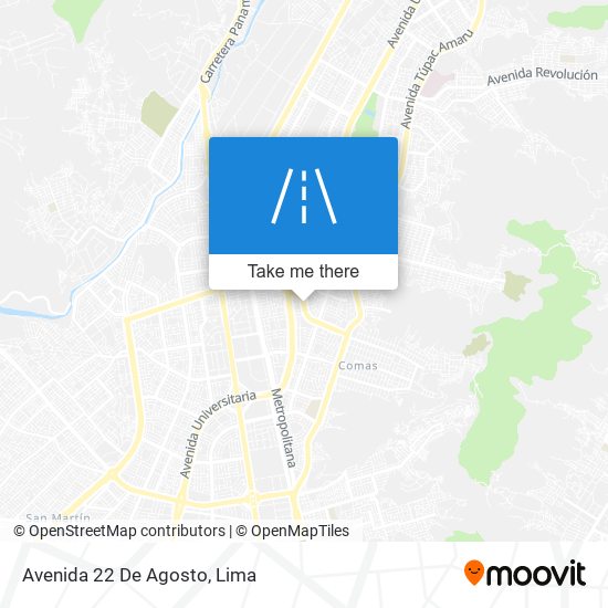 Avenida 22 De Agosto map