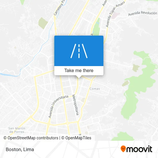 Boston map