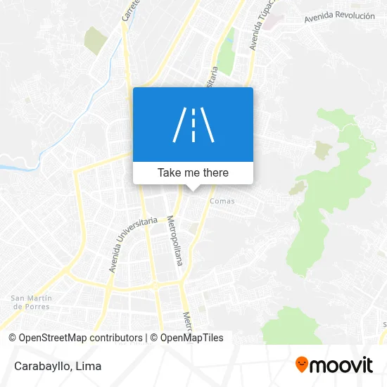 Carabayllo map