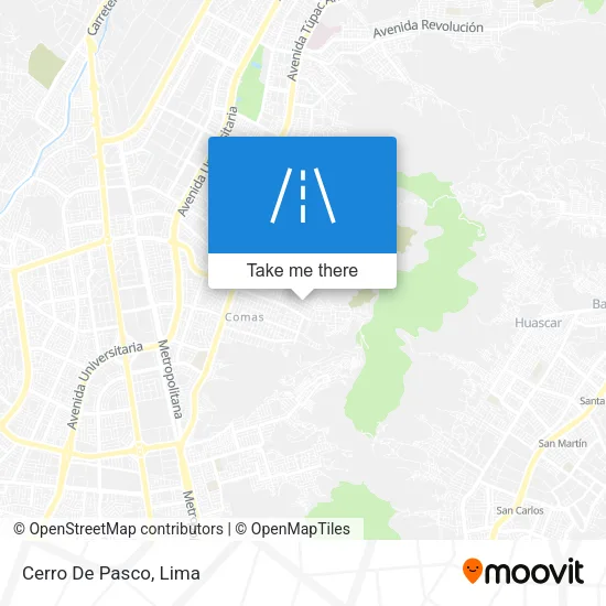 Cerro De Pasco map