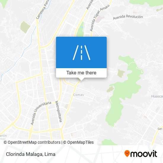 Clorinda Malaga map