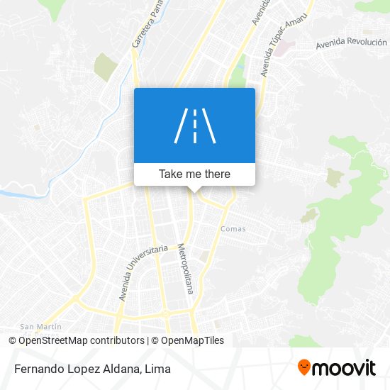 Fernando Lopez Aldana map