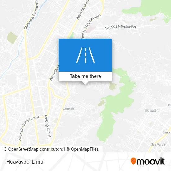 Huayayoc map