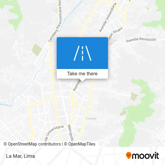 La Mar map