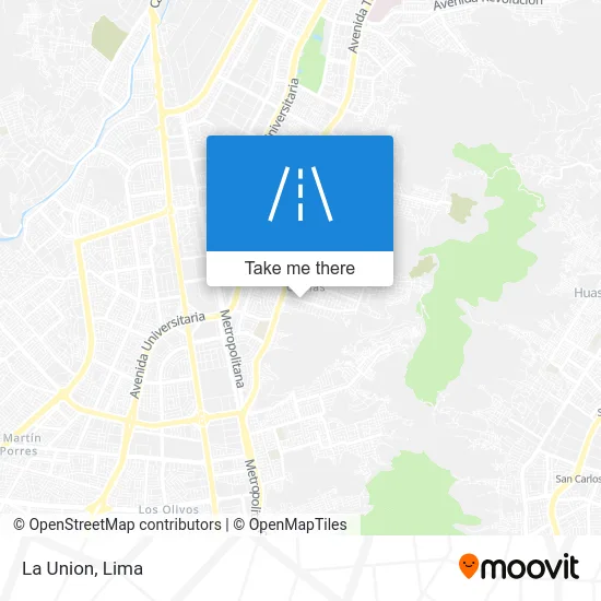 La Union map
