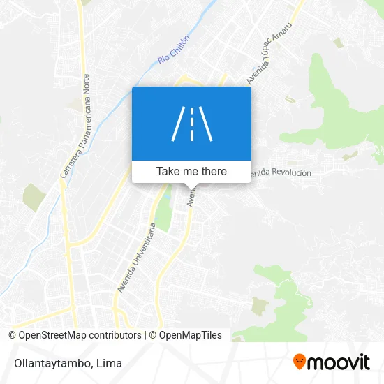 Ollantaytambo map
