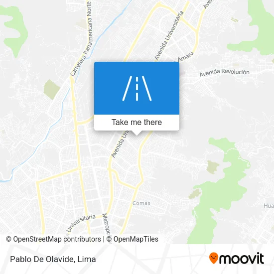 Pablo De Olavide map