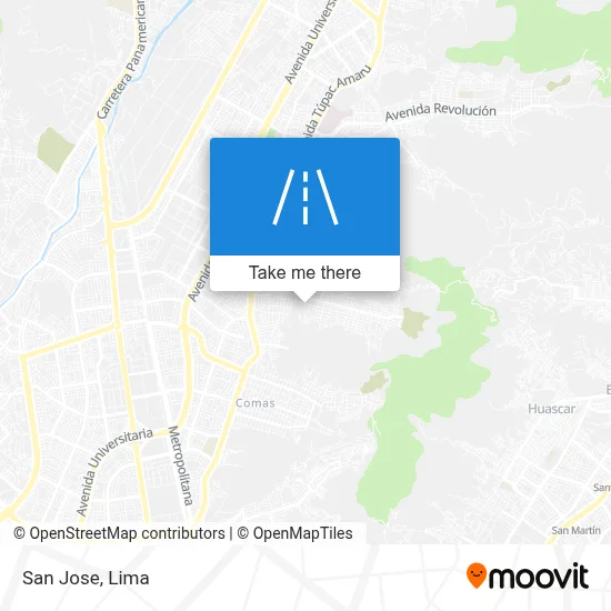 San Jose map