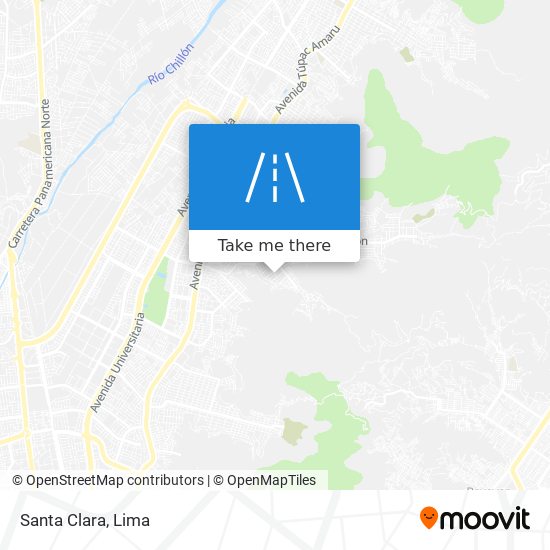 Santa Clara map