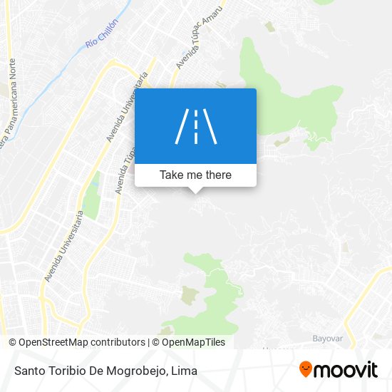 Santo Toribio De Mogrobejo map