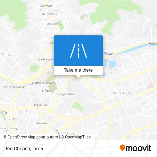 Mapa de Río Chepen