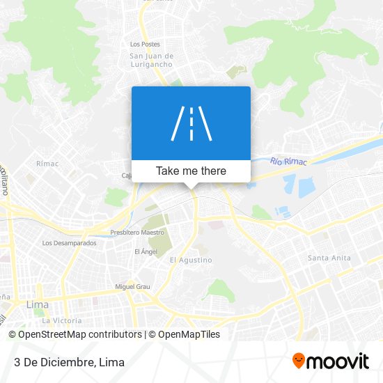 3 De Diciembre map