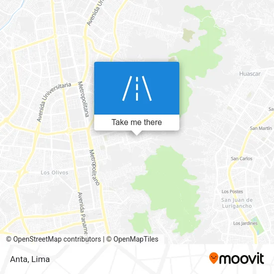 Anta map