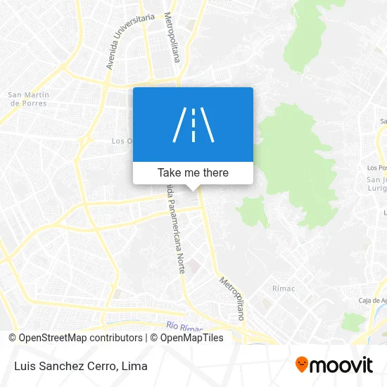 Luis Sanchez Cerro map