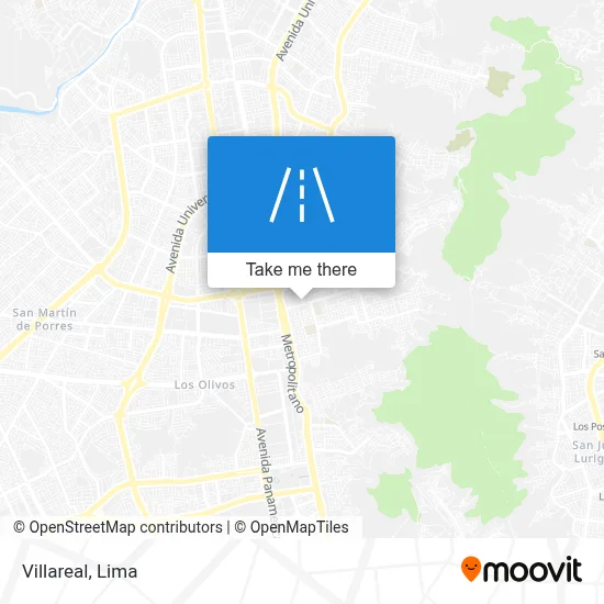 Villareal map