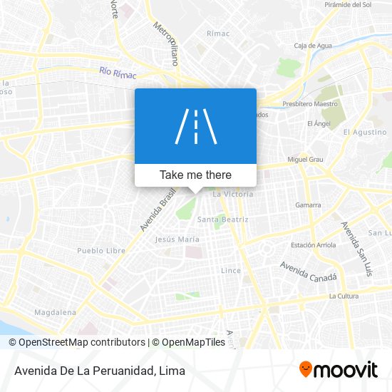 Avenida De La Peruanidad map