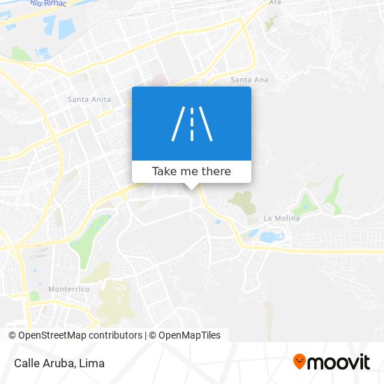 Calle Aruba map