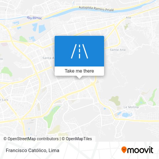Mapa de Francisco Católico