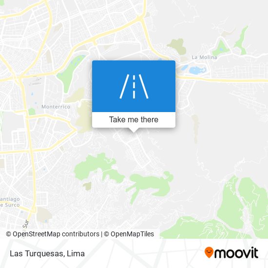 Las Turquesas map