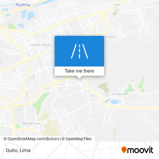 Quito map